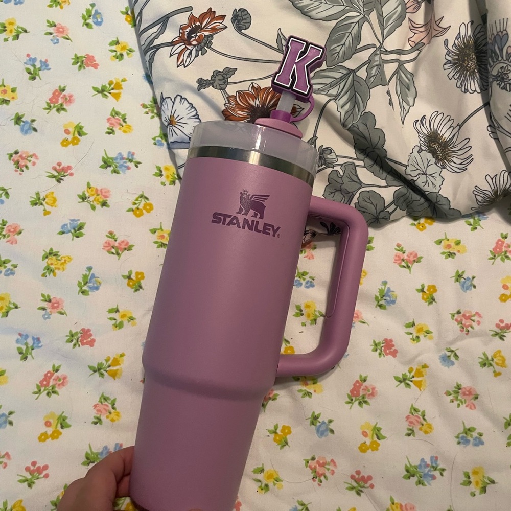Stanley Purple Tumbler with Handle